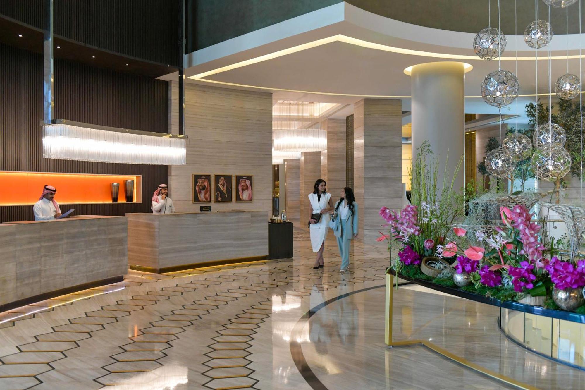 Fairmont Riyadh Eksteriør bilde Lobby